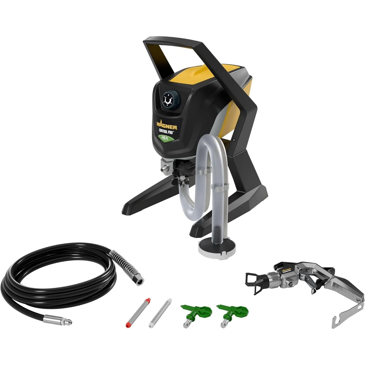 WAGNER Airless Farbsprühsystem Control Pro 350 R für Wandfarben, Latexfarben, Lacke & Lasuren, 15 m²-2 min, Druckreguli…