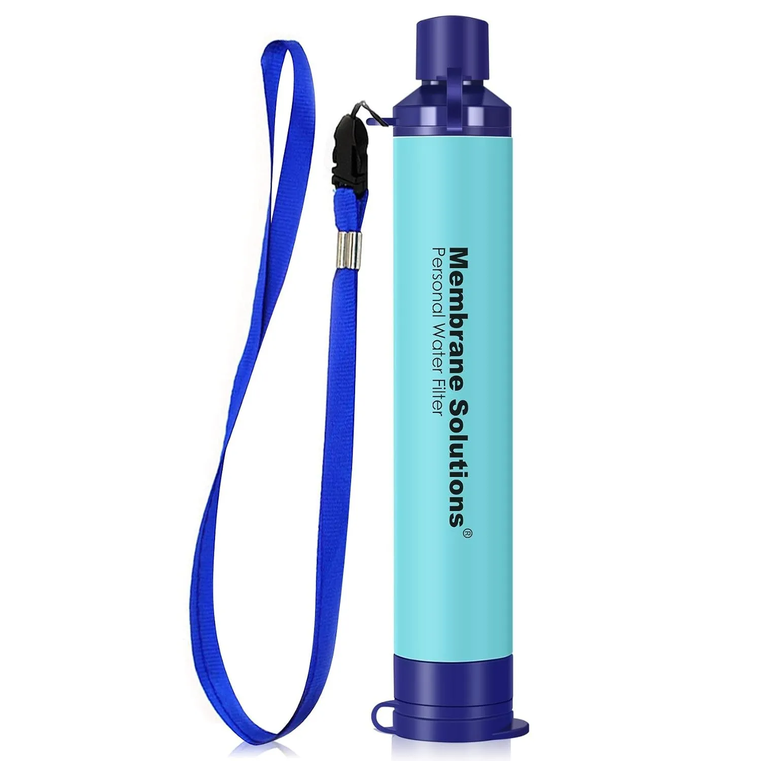 Membrane Solutions Wasserfilter Outdoor Camping, Trinkwasserfilter für 5000 Liter gefiltertes Wasser, Filtergenauigkeit…