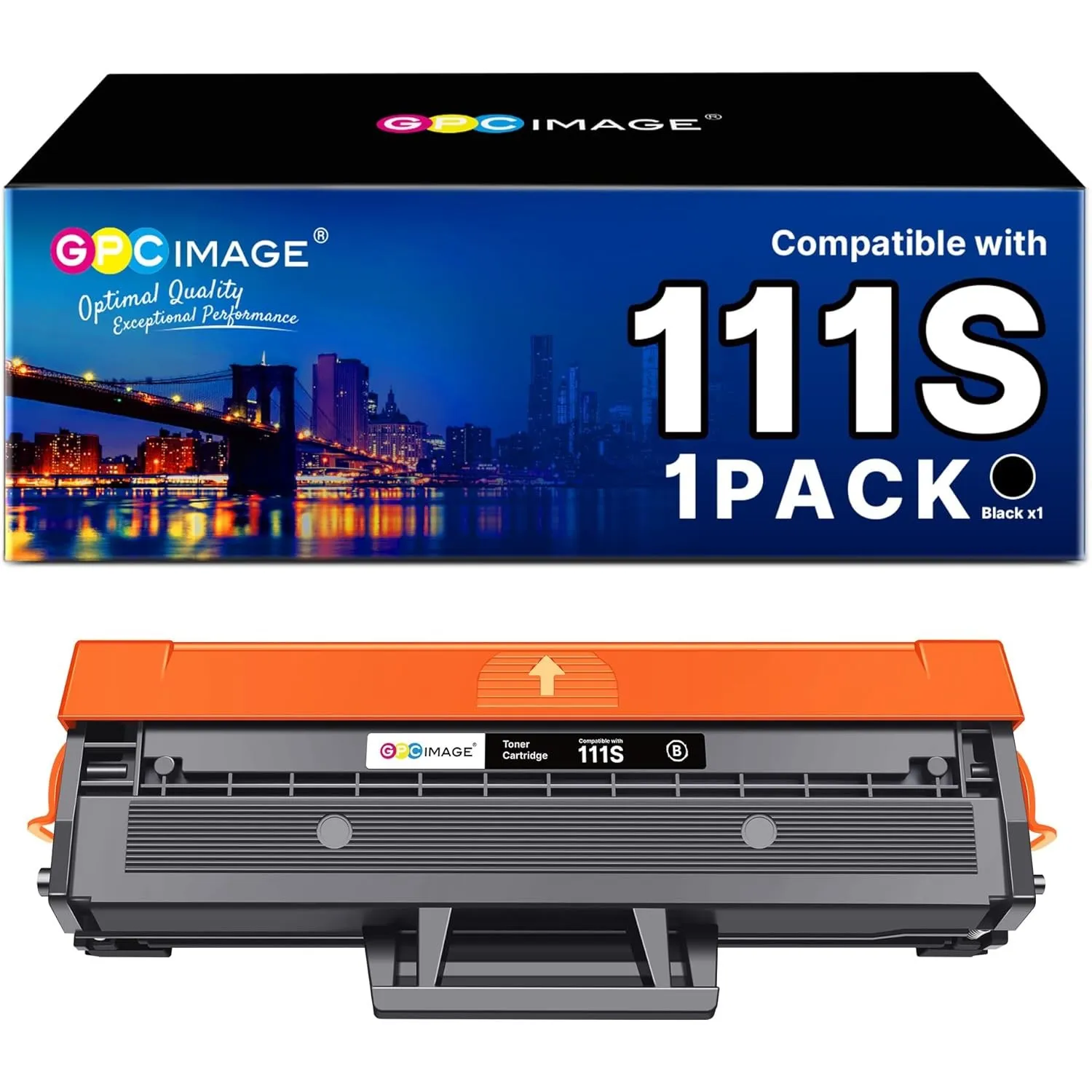Toner MLT-D111S Kompatibel für Samsung Xpress M2070W Toner D111S 1er-Pack