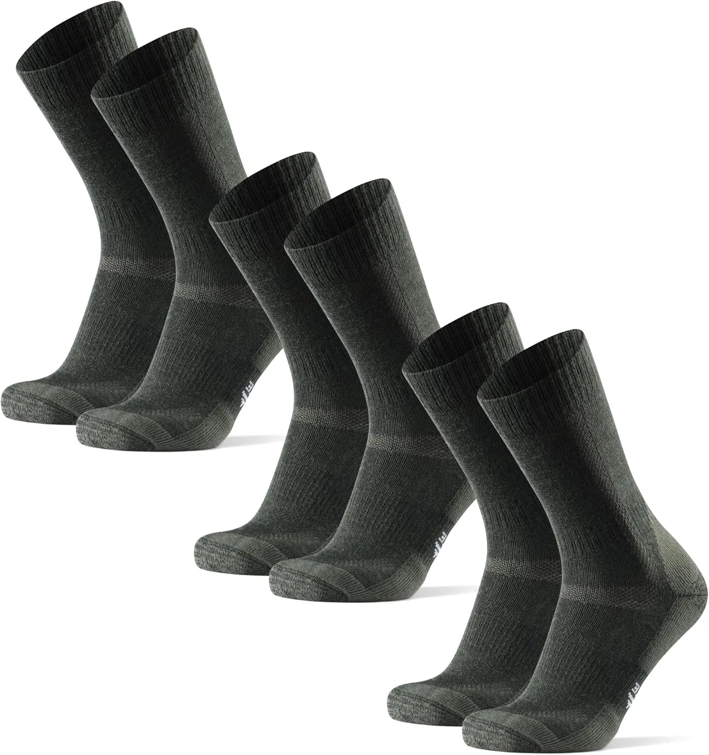 DANISH ENDURANCE Merino Wandersocken, Wollsocken, Merino Socken, Trekkingsocken, Atmungsaktiv & Stark gepolstert Arbeit…