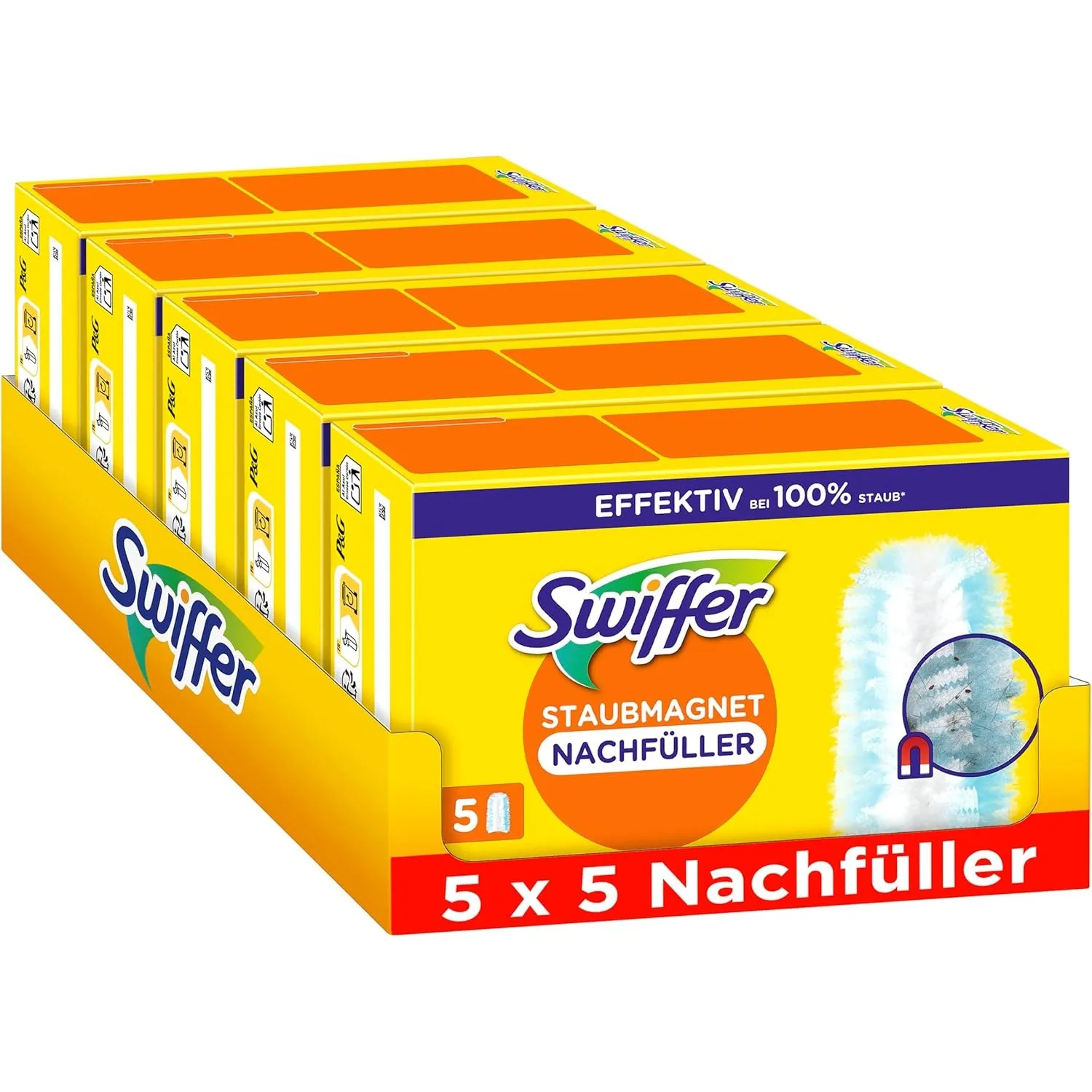 Swiffer Staubwedel Nachfüller, 25 Tücher