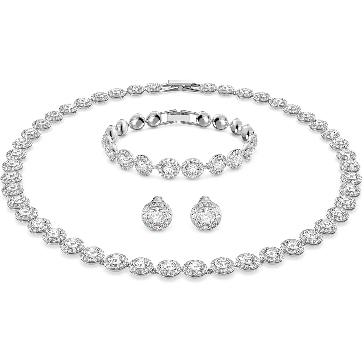 Swarovski Una Angelic Set Rundschliff weiß