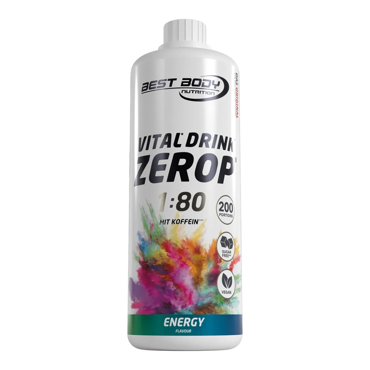 Best Body Nutrition Zerop Getränkekonzentrat Energy, 1 l