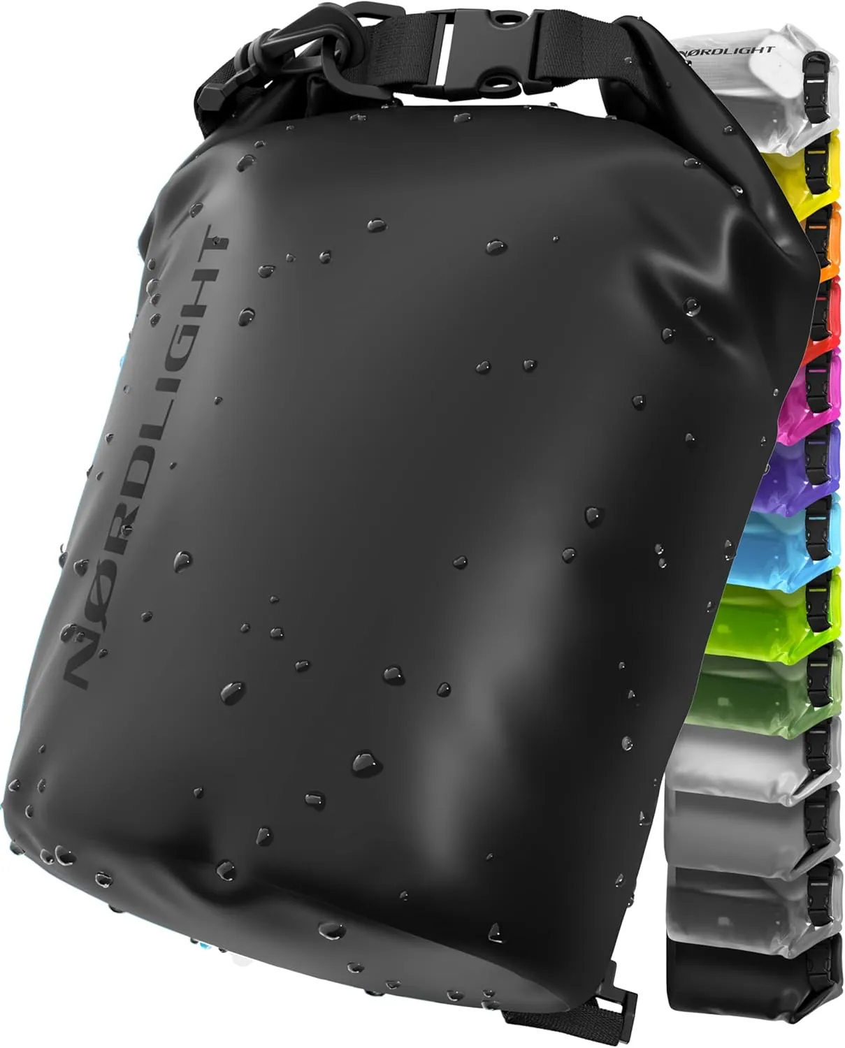 Nordlight Dry Bag wasserdichte Tasche - 2l 5l 10l 15l 20l 30l Liter | Wasserfester Packsack Seesack Beutel Waterproof D…
