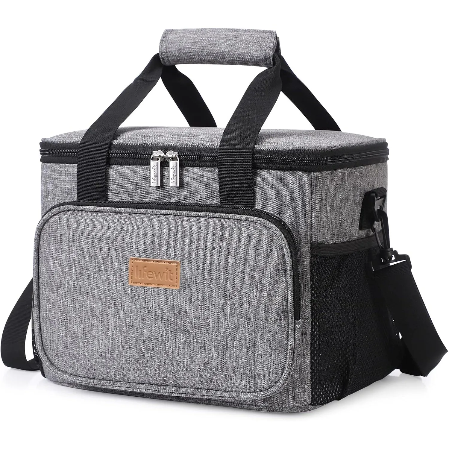 Lifewit 15L 24 Dosen Kühltasche klein unterwegs, Isolierte Cooler Bag Lunchtasche faltbar für Herren und Damen, wasserd…