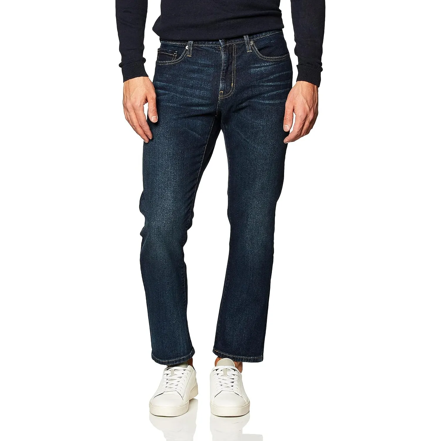 Amazon Essentials Herren Stretchjeans, Gerade Geschnitten - Auslauffarben