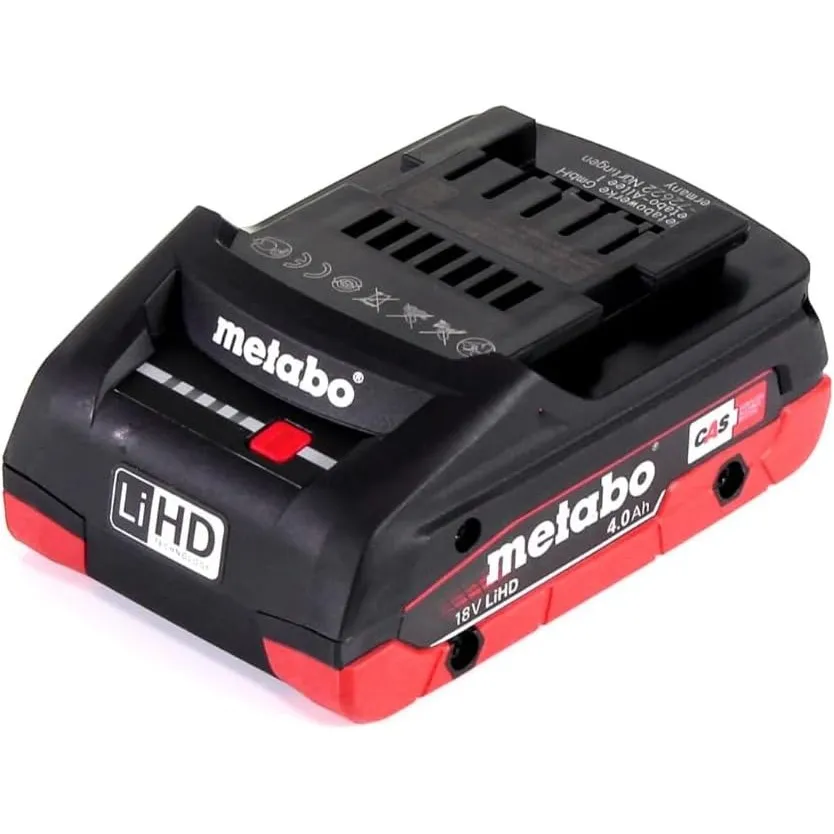 metabo LiHD Akkupack - 18 V / 4.0 Ah - Hochleistungs-Batterie