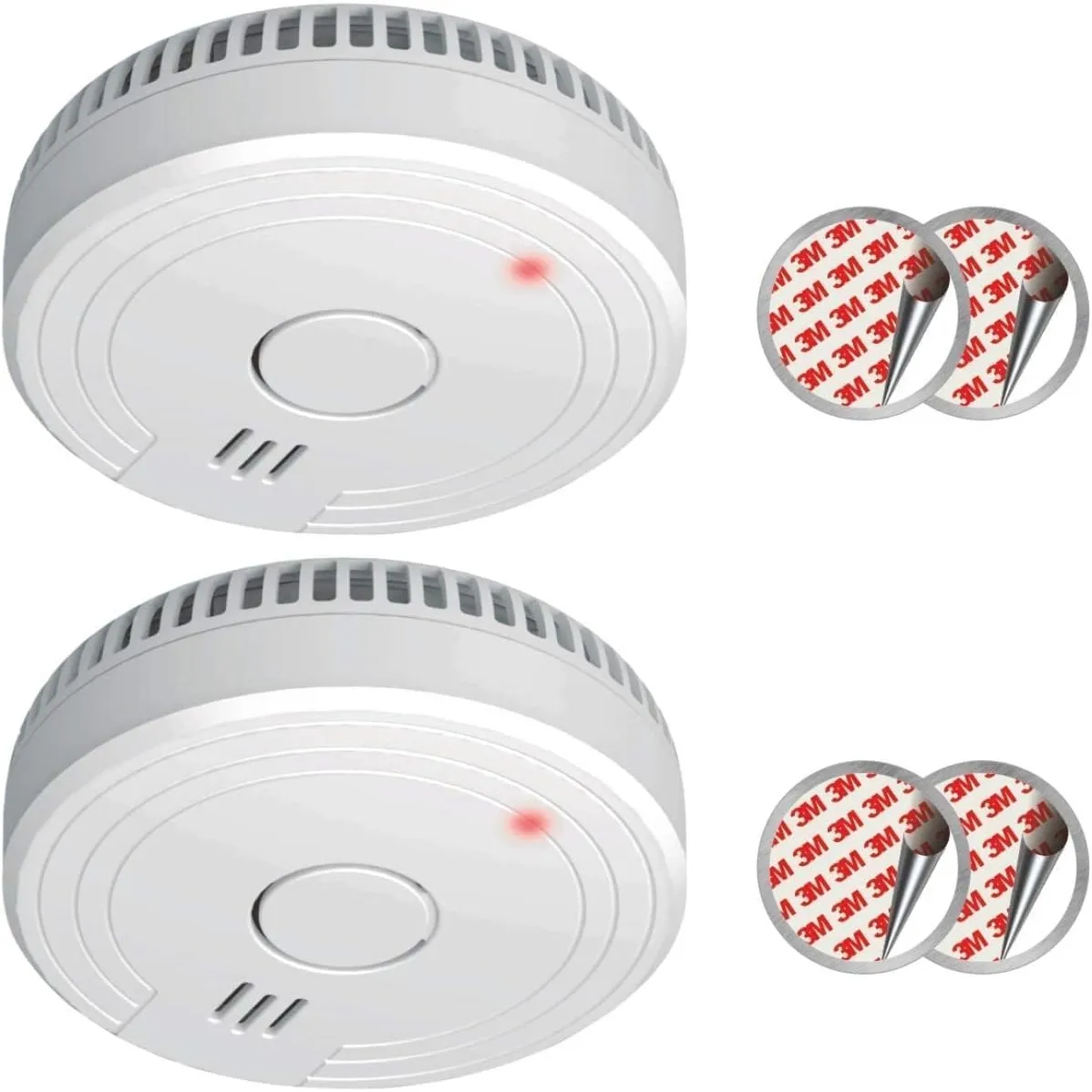 ELRO FS1805M | 2-Teiliges Rauchmelder-Set | Magnetische Befestigung | 5 Jahre Batterie | Entspricht der europäischen No…