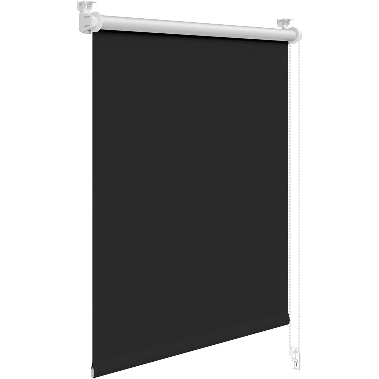 WOLTU Verdunkelungsrollo ohne Bohren, Thermo Verdunkelungsrollo mit Kette, Sichtschutz, für Türen und Fenster, 95 x 160…