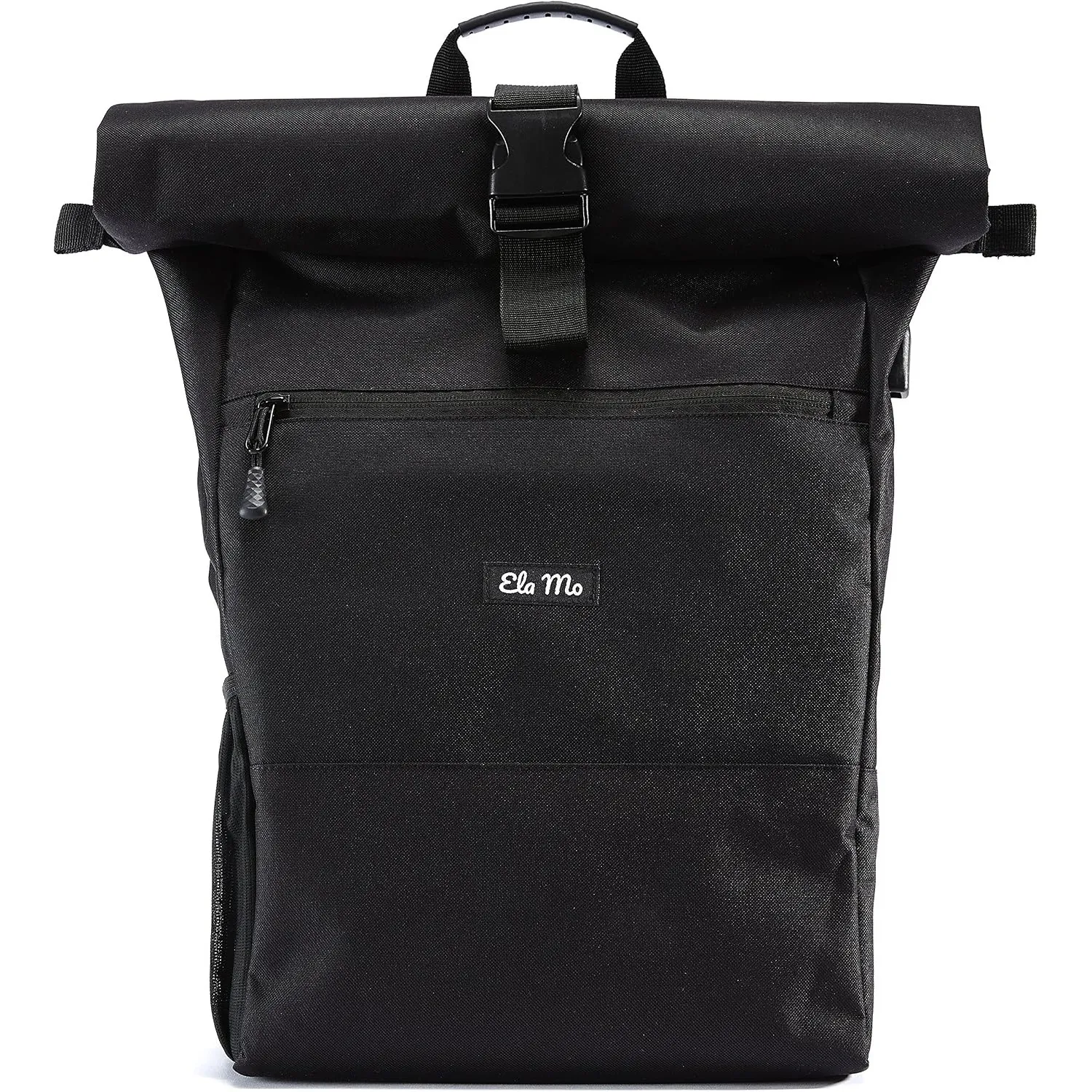 Ela Mo® Rolltop Rucksack Damen - Rollrucksack Anti Diebstahl für Sport & Reisen - Laptoprucksack für Schule, Uni, Busin…
