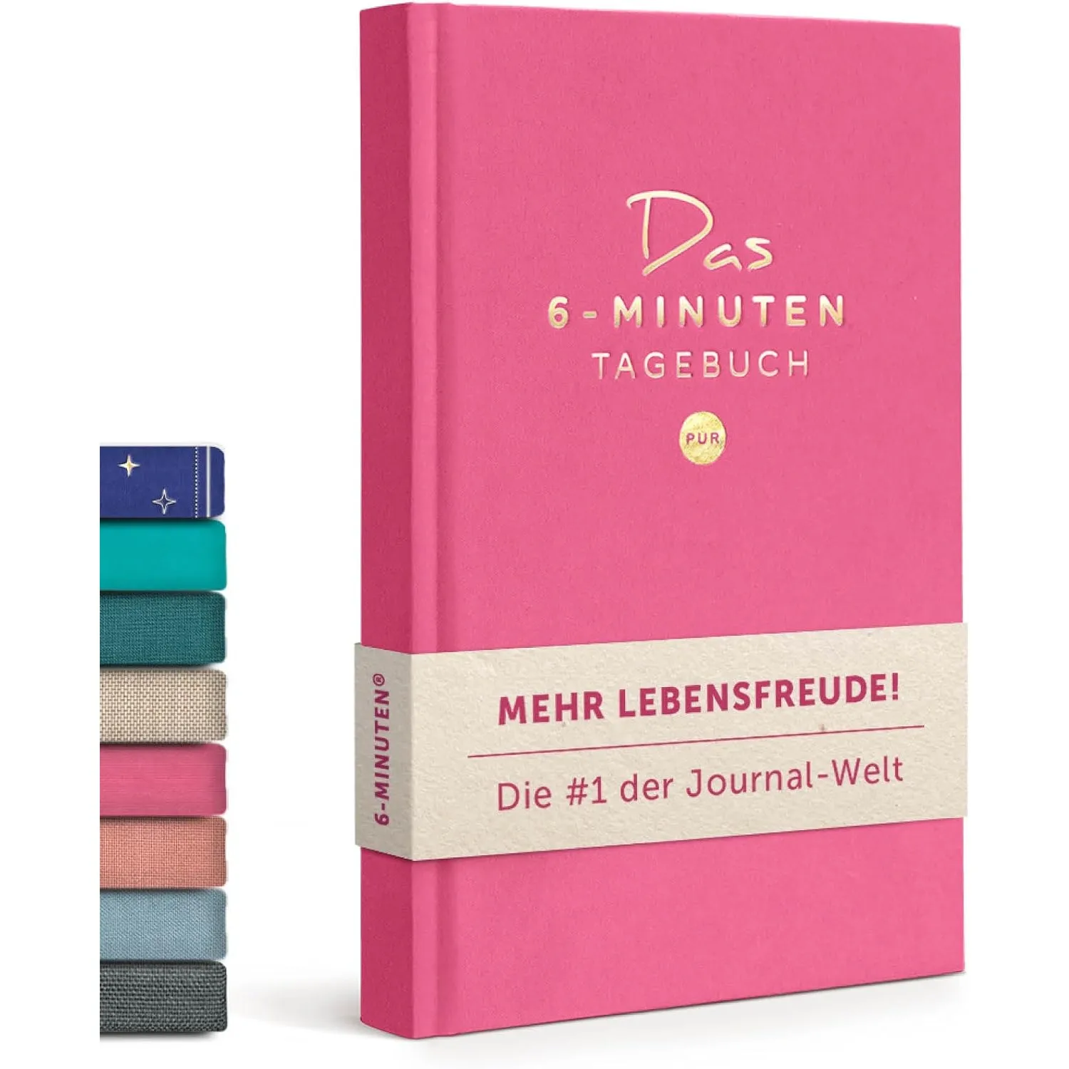 6-Minuten® Tagebuch für Erwachsene 2026 (Das Original) – Mehr Achtsamkeit, Resilienz & Selbstliebe – Dankbarkeitstagebu…