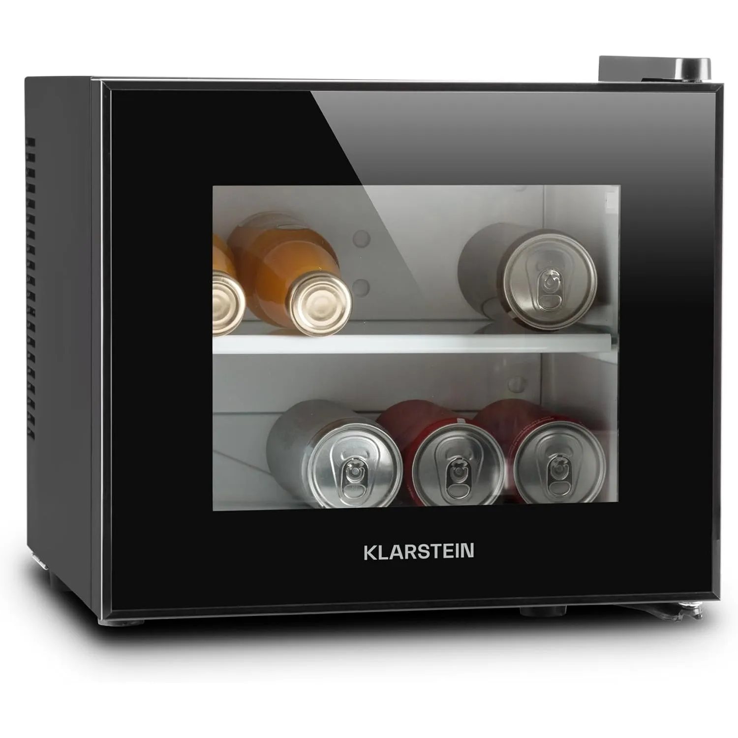 Klarstein Frosty Mini-Kühlschrank - kompakte Minibar mit Thermoelektrischem Kühlsystem, freistehend, 10 Liter Fassungsv…