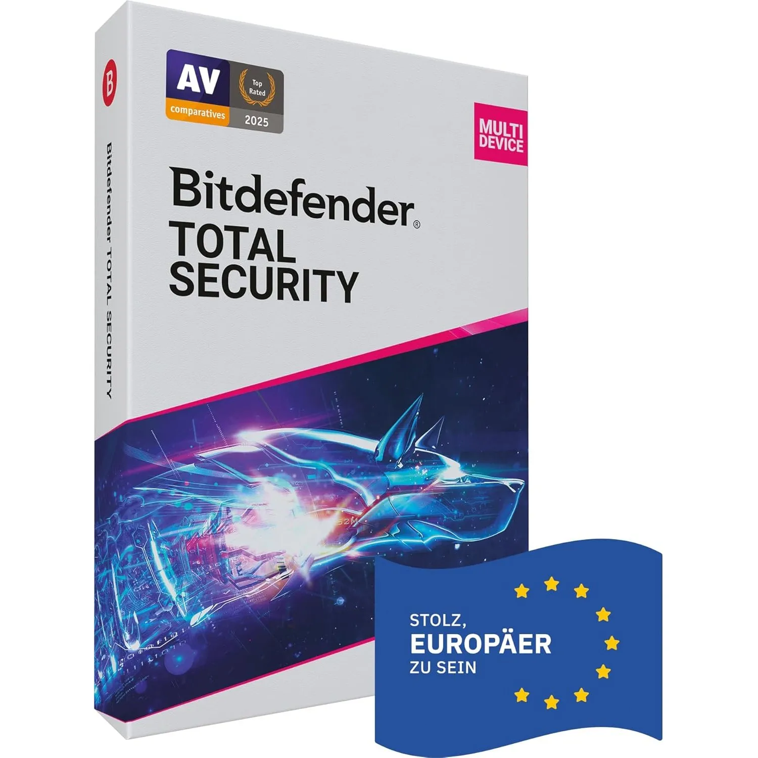 Bitdefender Total Security | 10 Geräte | 2 Jahre | PC/Mac/Smartphone