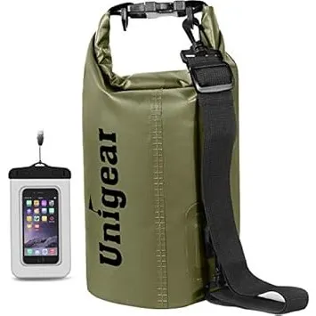 Unigear Dry Bag, 2L/5L/10L/20L/30L/40L, wasserdichter Beutel Rucksack, wasserdichte Taschen Seesack Packsack mit Handyt…