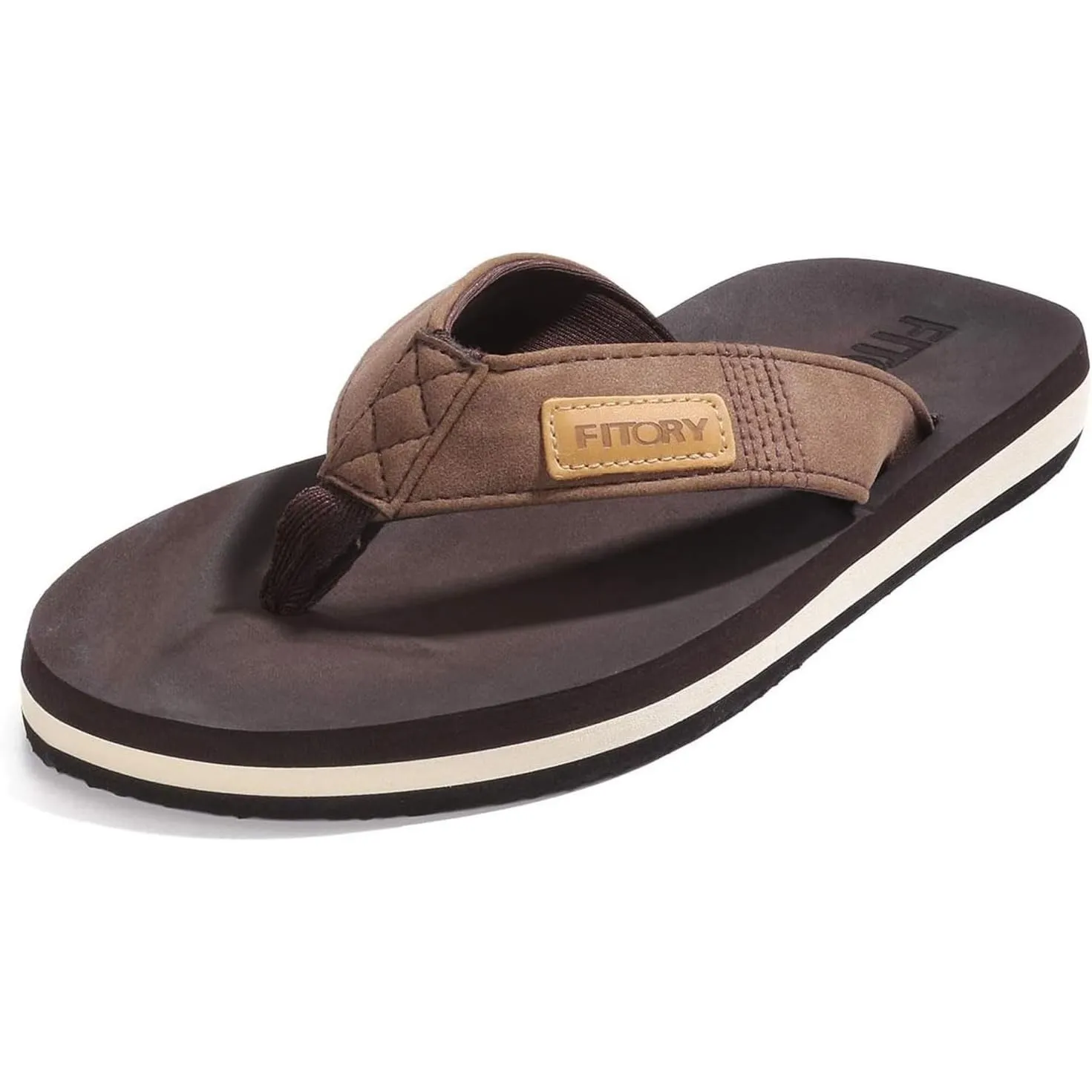 FITORY Herren Flip Flops Surfen Zehentrenner Sports Sandalen Beach/Pool Pantoffeln Gr.39-48