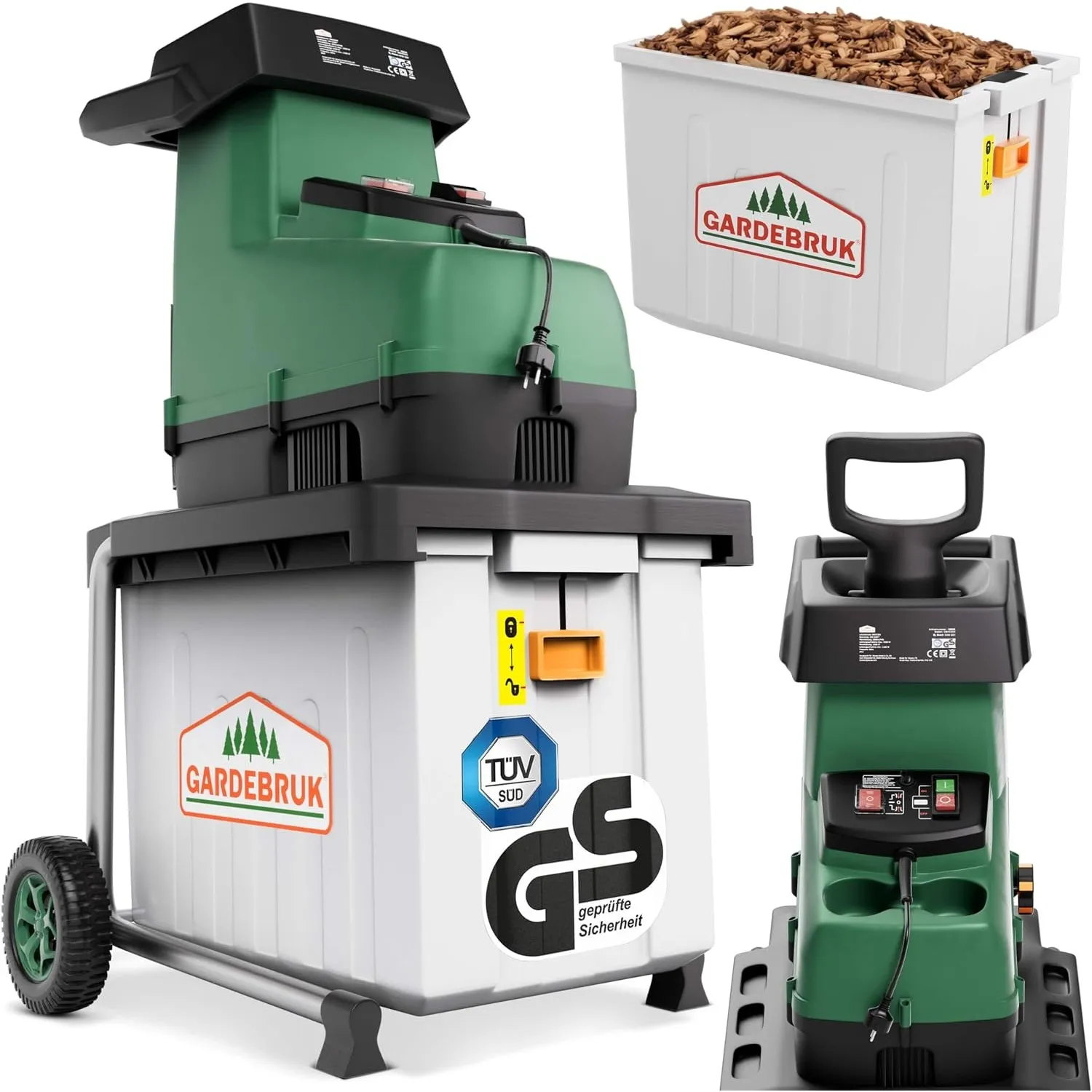 GARDEBRUK® Leisehäcksler 3100W