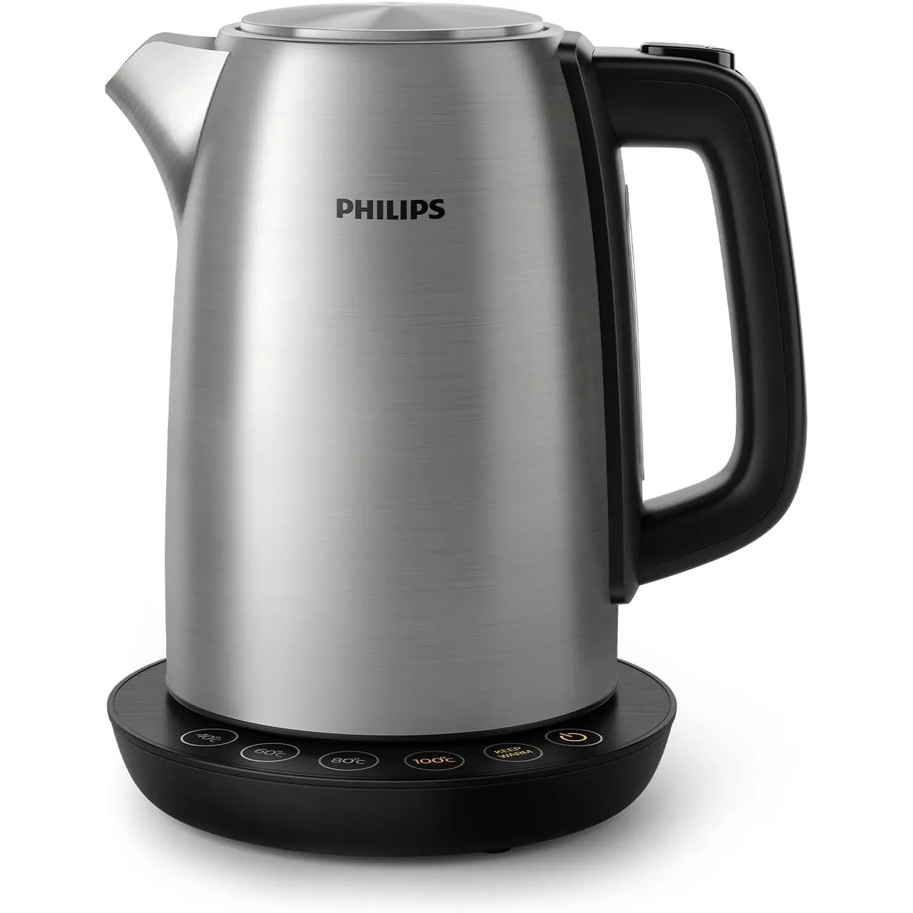 Philips Wasserkocher, Edelstahl, 1,7 L