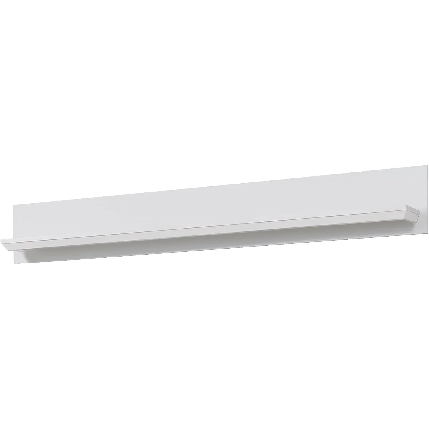 trendteam smart living - Baxter - Wandregal - Weiß - Bücherleiste - (BxHxT) 139 x 21 x 18 cm - geeignet für Flur, Wohn-…