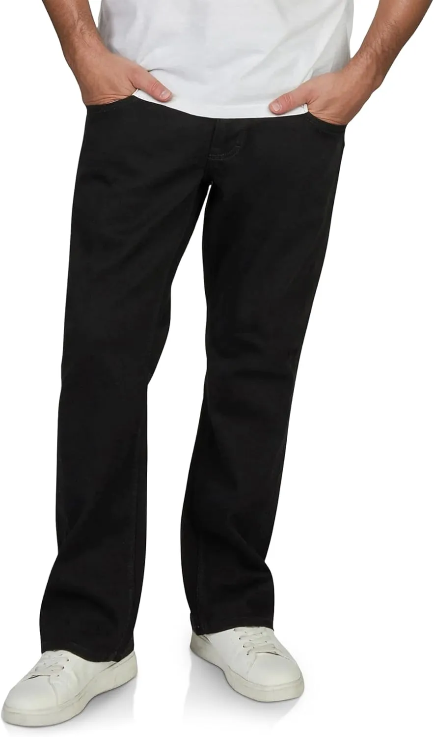 MUSTANG Oregon Men's Jeans, Bootcut, Denim, Stretch, Cotton, Blue, Black, W30, W31, W32, W33, W34, W36, W38, W40