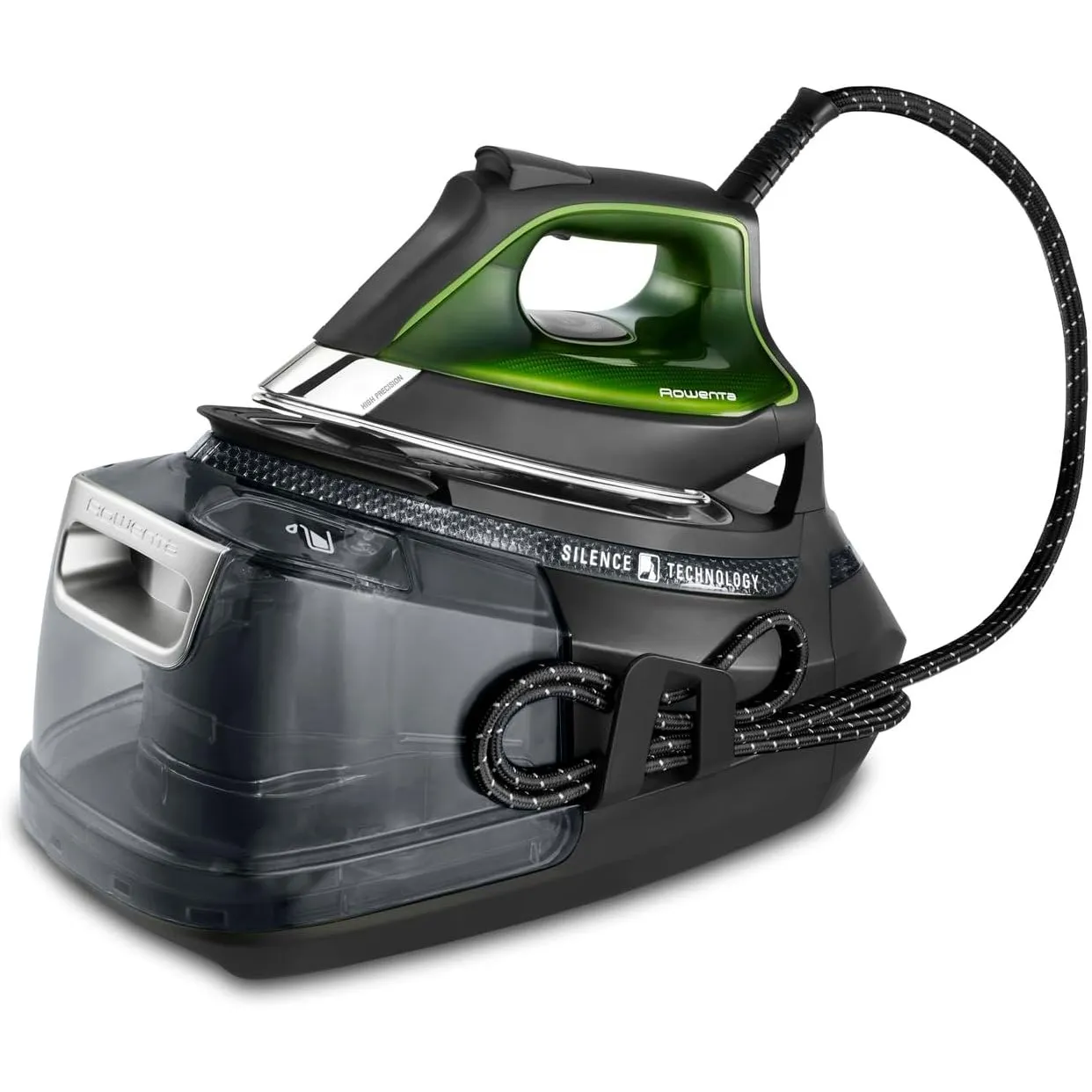 Rowenta Silence Steam Pro Dampfbügelstation, 2800 W, Dauerdampfmenge 150 g/Min, extra Dampfstoß 620 g/min, Eco-Funktion…