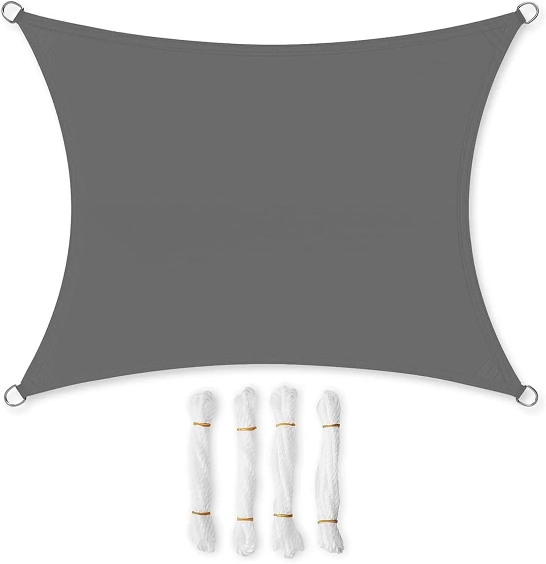 SONGMICS Sun sail, waterproof to min. 1000 mm (Minimum), 93% UV Protection, Sun Shade made of Tear-Resistant Polyester,…