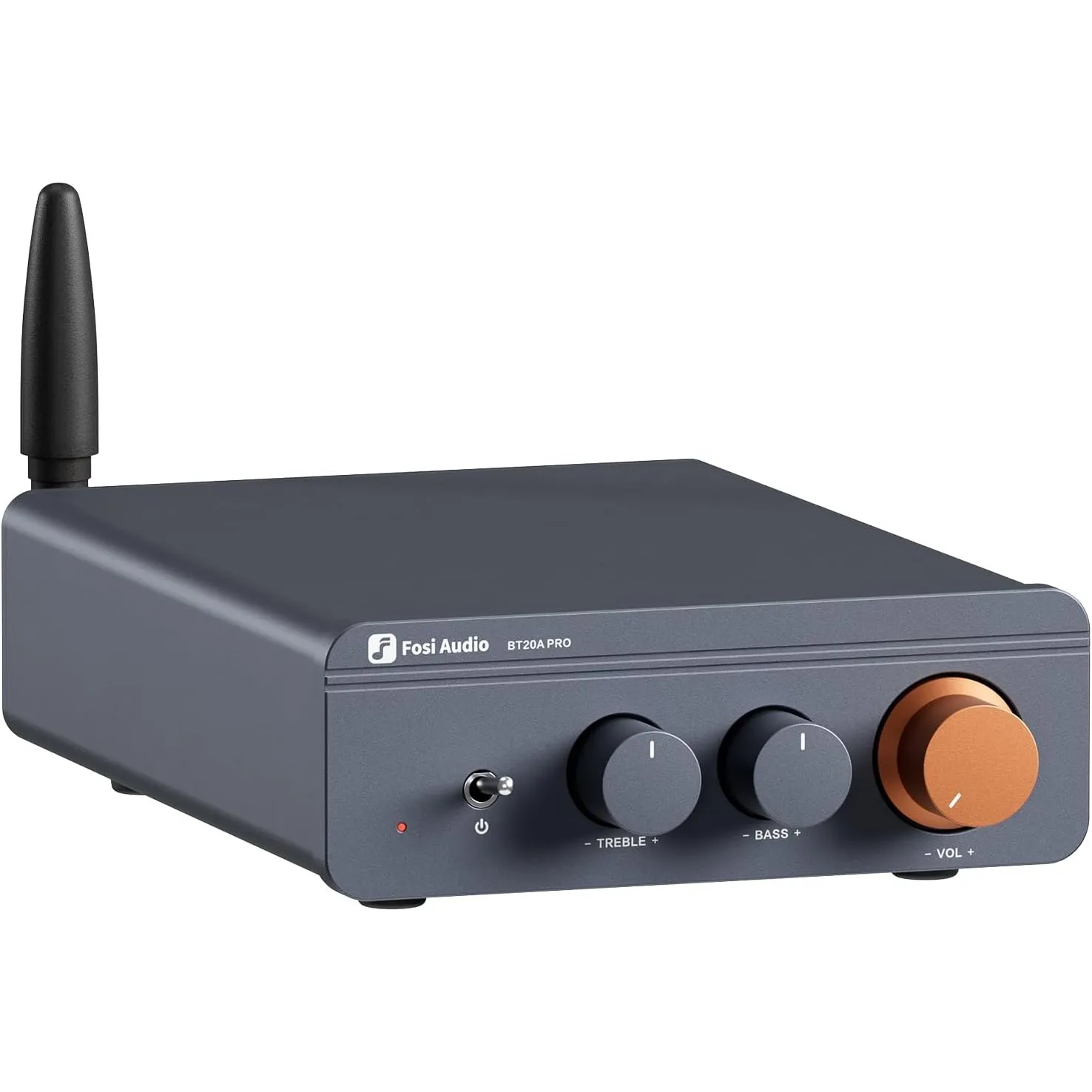 Fosi Audio BT20A Pro HiFi Verstärker, 300Wx2 Mini Verstärker mit Bluetooth 5.0 & TPA3255 Amp Chip, Austauschbare Op-Amp…