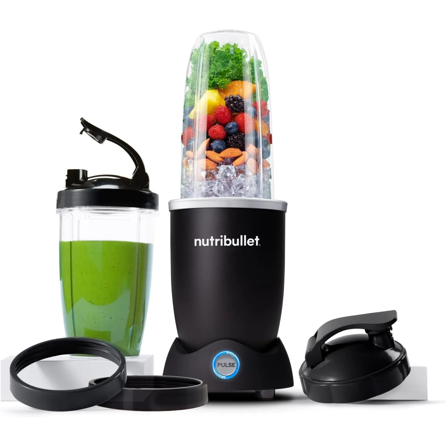 Nutribullet Pro 1200, Elektrischer Mixer, Zerkleinerer, Smoothie Mixer, Multifunktionsmixer, 1200w Leistung, 700ml und …