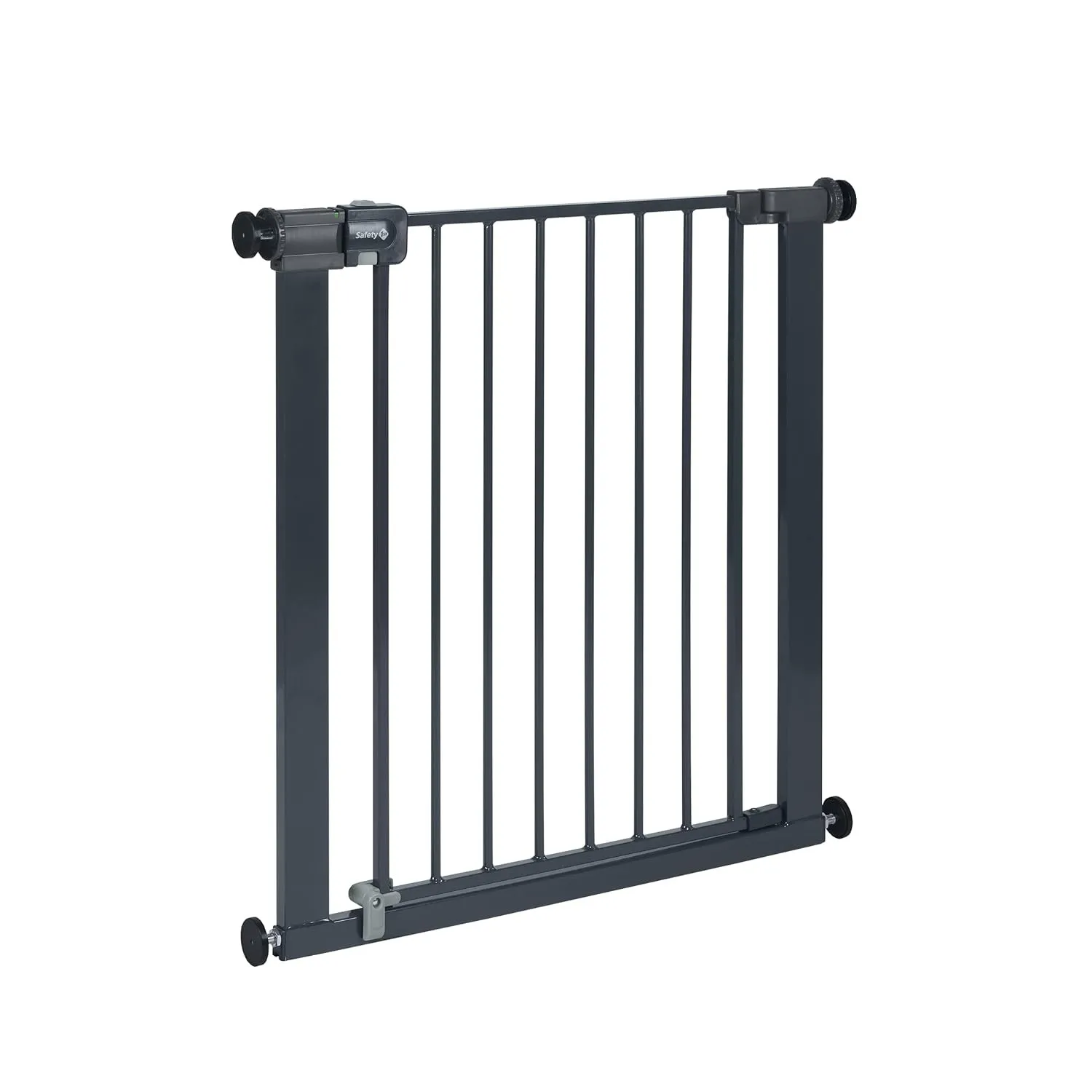 Safety 1st Easy Close Metal Gate, Treppenschutzgitter ohne Bohren, 73–80 cm (bis 108 cm erweiterbar), leicht schließbar…