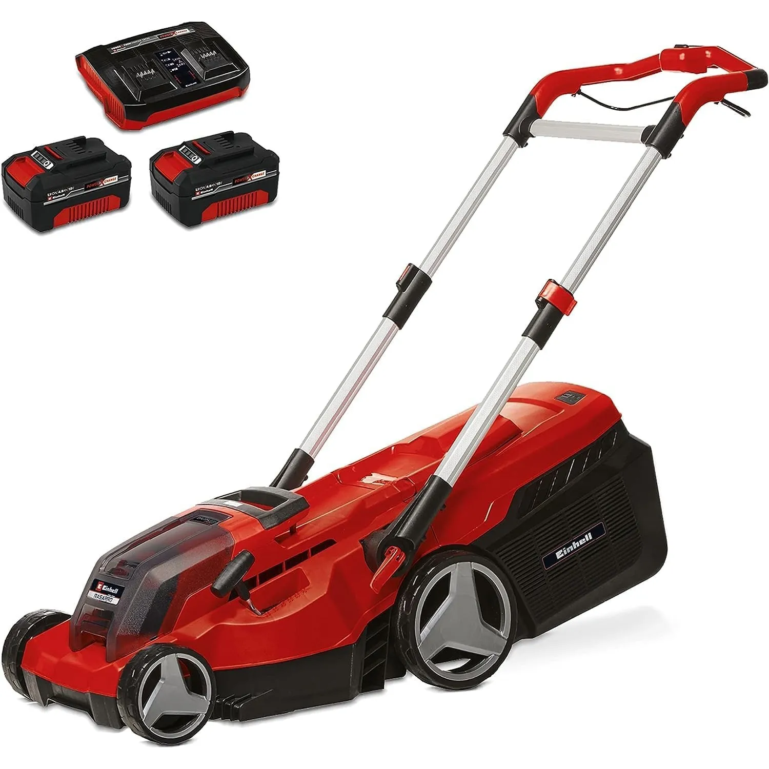 Einhell Professional Akku-Rasenmäher RASARRO 36/38 Kit
