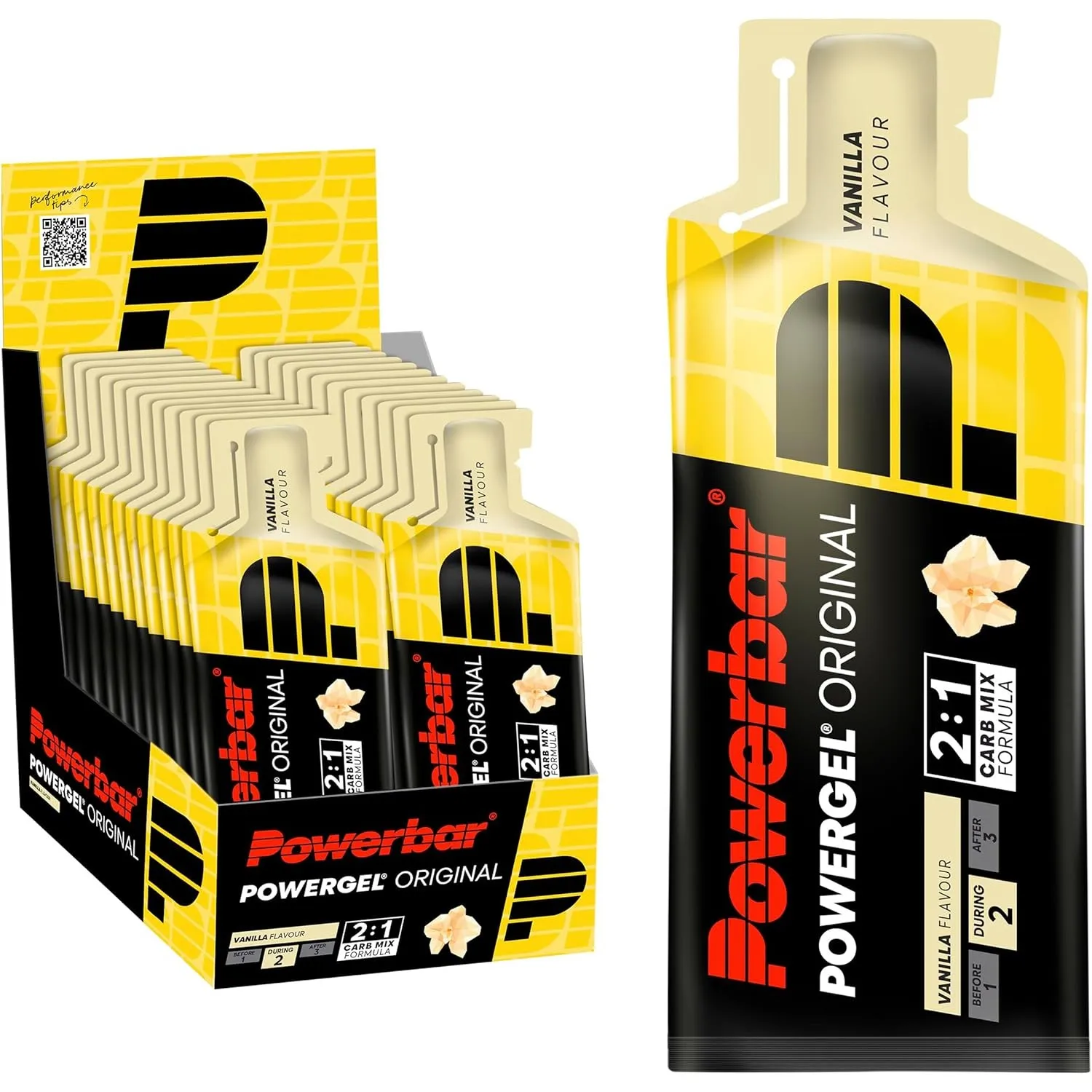 Powerbar PowerGel (24x41g) Vanilla - Energie & Ausdauer - Energie-Gel