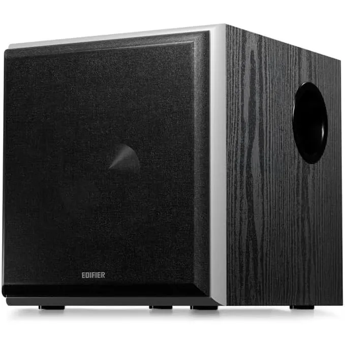 Edifier T5 Aktiv-Subwoofer mit Low-Pass Filter und 20,3cm (8") Basstreiber (70 Watt)