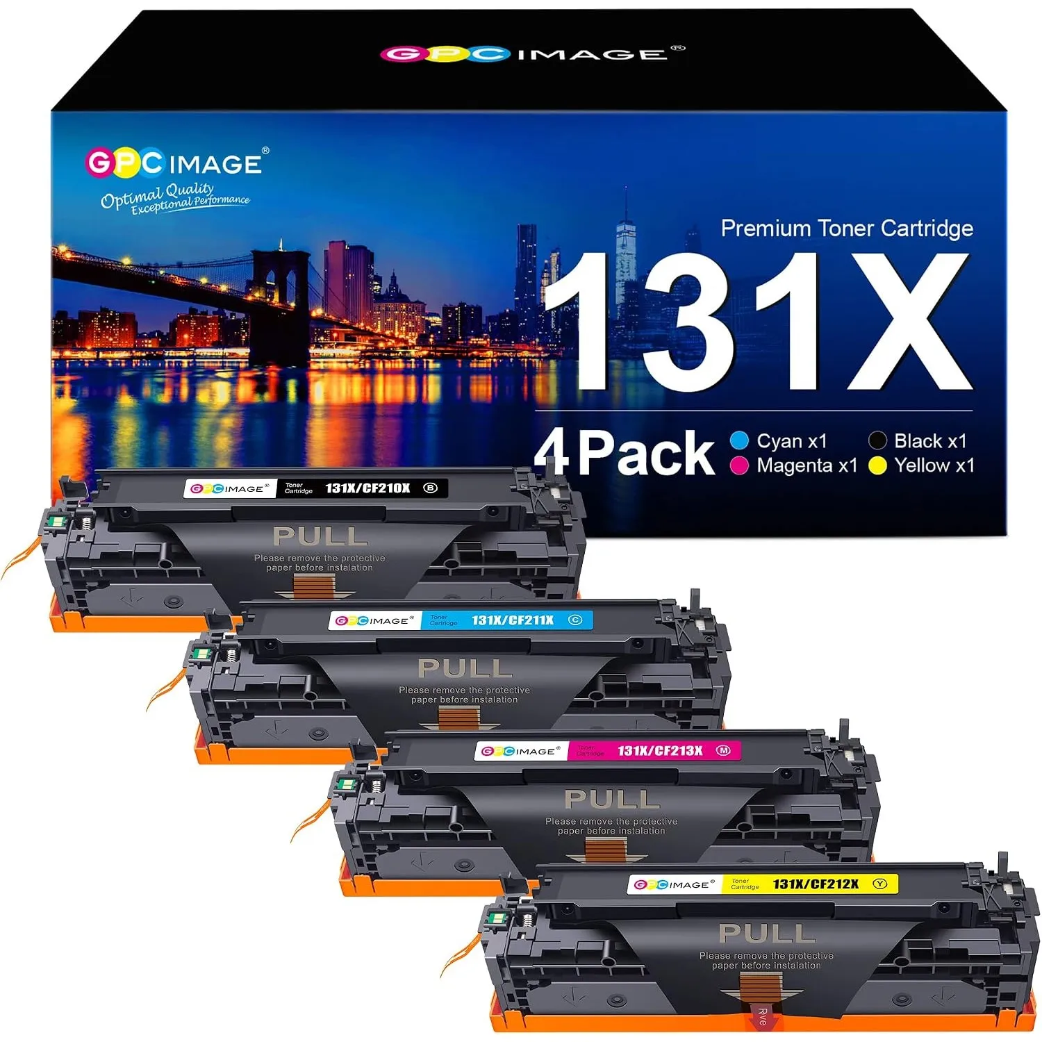 131X 131A Multipack Kompatible für HP 131A 131X M276nw Toner 4er-Pack
