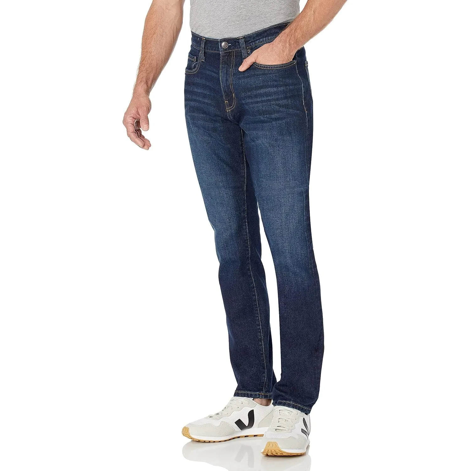 Amazon Essentials Herren Athletic-Fit-Stretchjeans - Auslauffarben