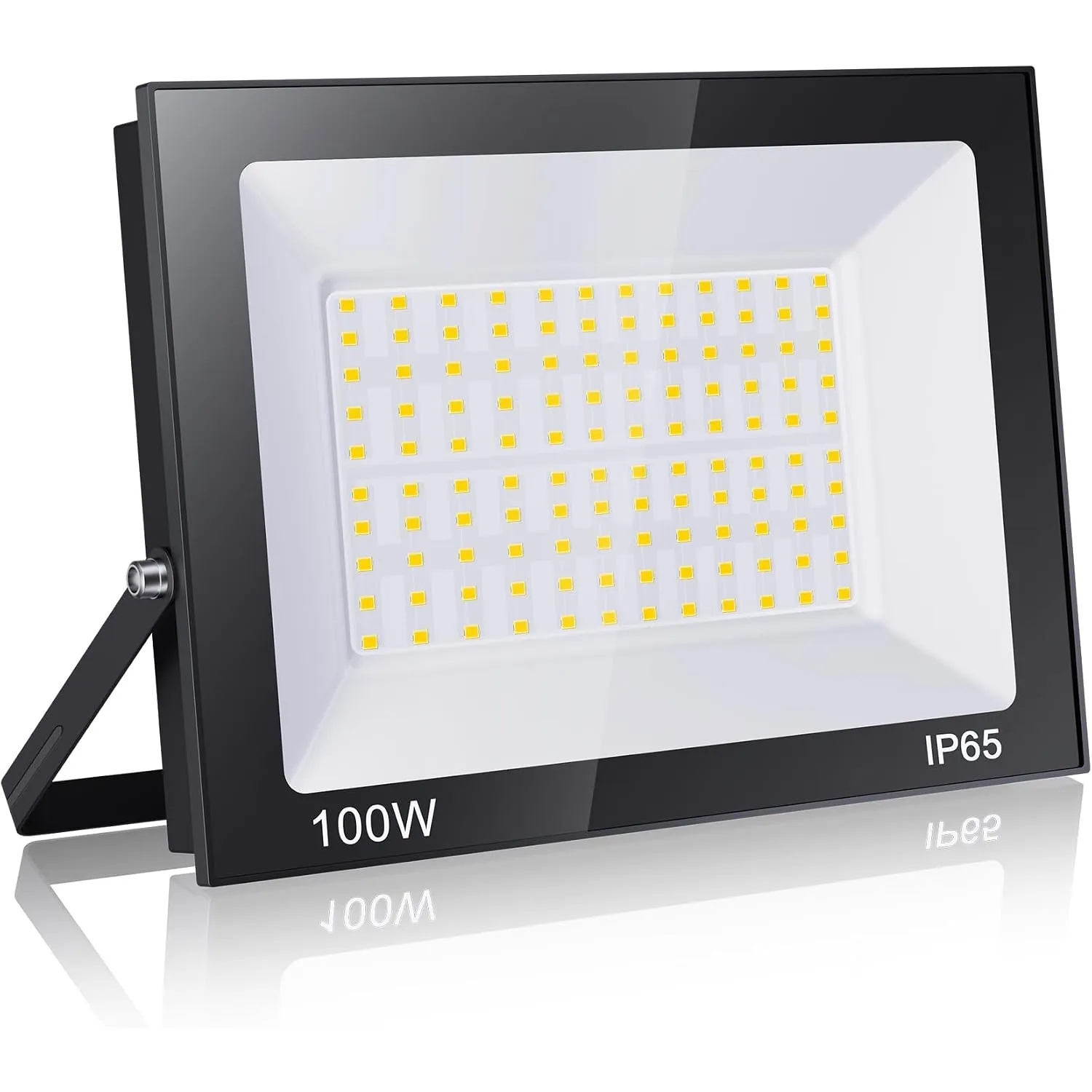 loyal 100W LED Strahler Außen, 6000K Kaltweiß Superhell Scheiwerfer