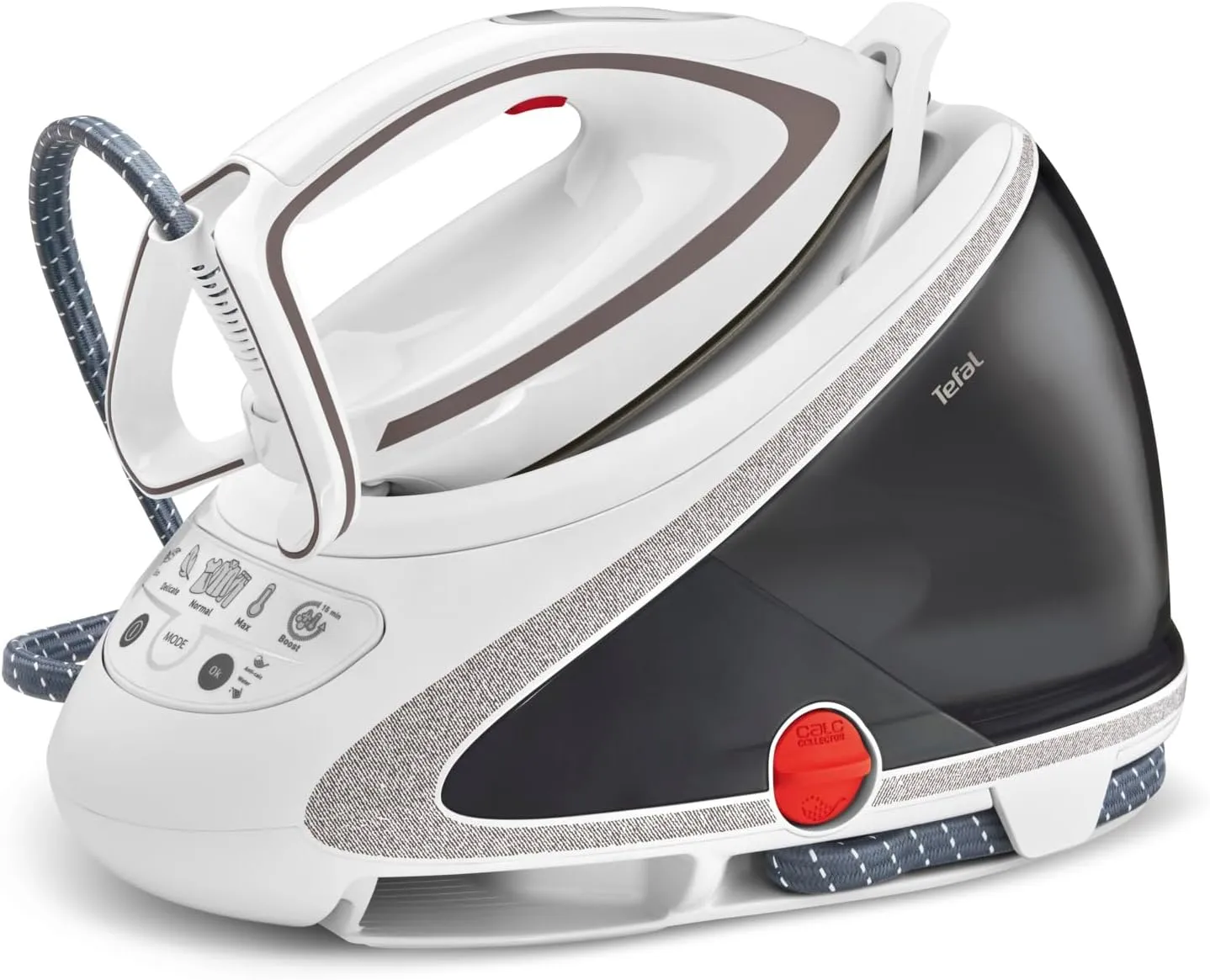 Tefal Dampfbügelstation Pro Express Ultimate, 7,7 Bar, 155 g/Min. Kontinuierlicher Dampf, 500 g/Min. Extra-Dampfstoß, 2…