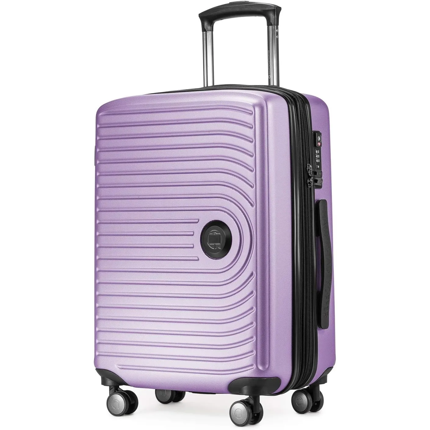 Hauptstadtkoffer Mitte - Handgepäck, 55 cm, 42 Liter, Flieder | ABS-Hartschale · TSA-Zahlenschloss · XL Erweiterung · 4…