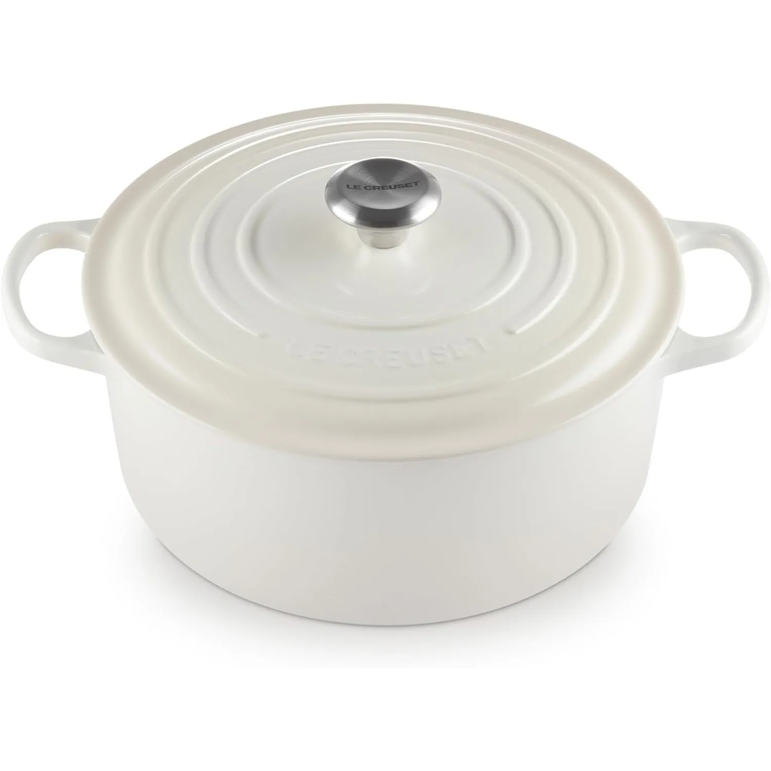 Le Creuset Signature Gusseisen-Bräter mit Deckel, Ø 28 cm, Rund, Für alle Herdarten und Induktion geeignet, Volumen: 6,…