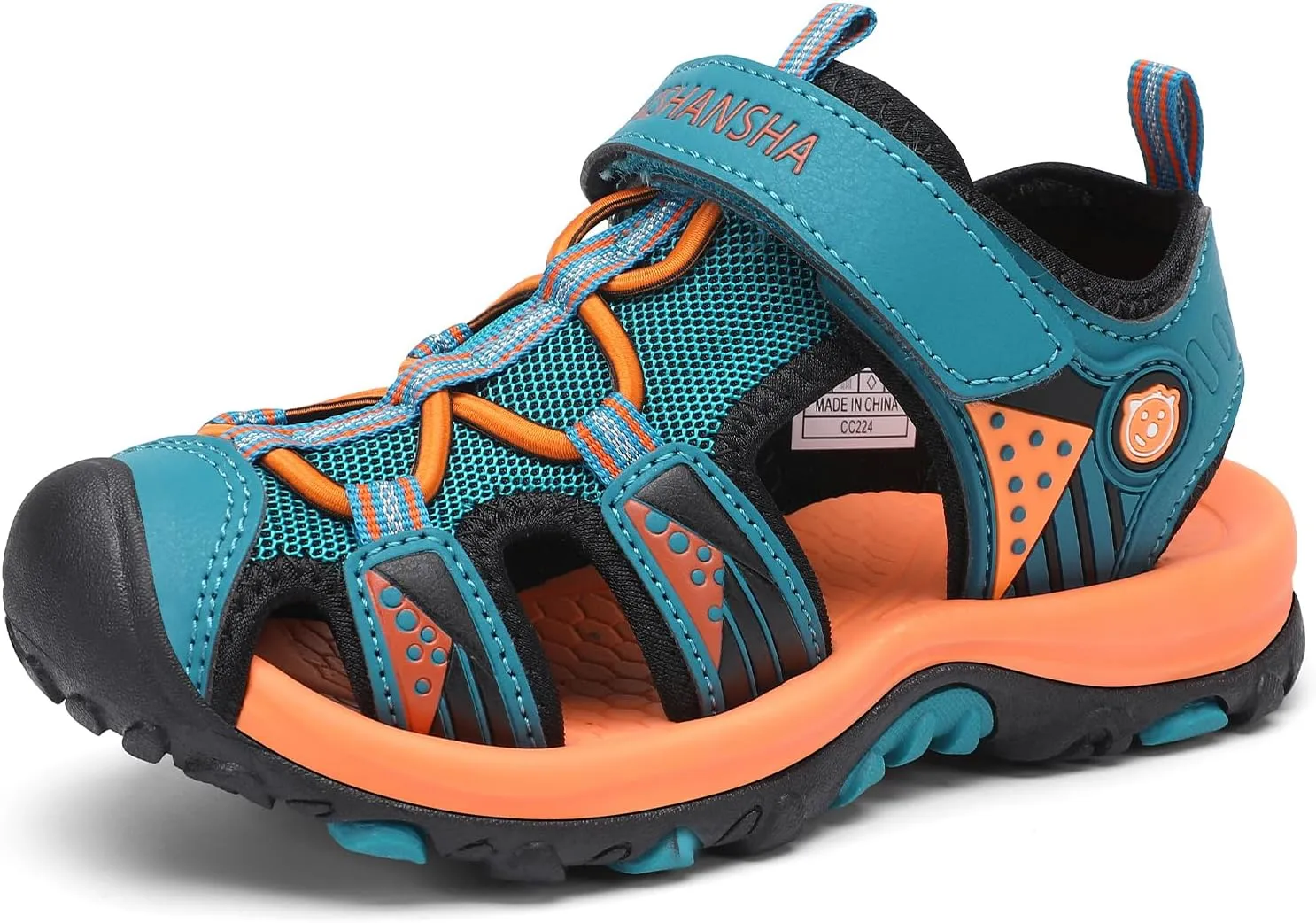SAGUARO Geschlossene Sandalen Kinder Trekking Sommer Outdoor Schuhe Atmungsaktiv
