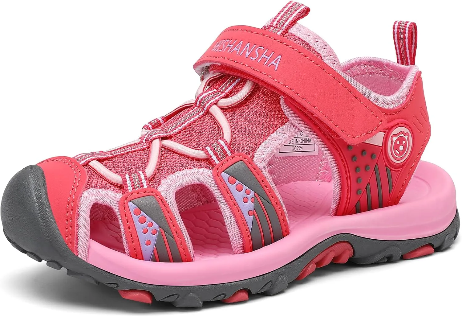 Saguaro Children's Closed Sandals for Trekking, Hiking, Summer Outdoor Shoes