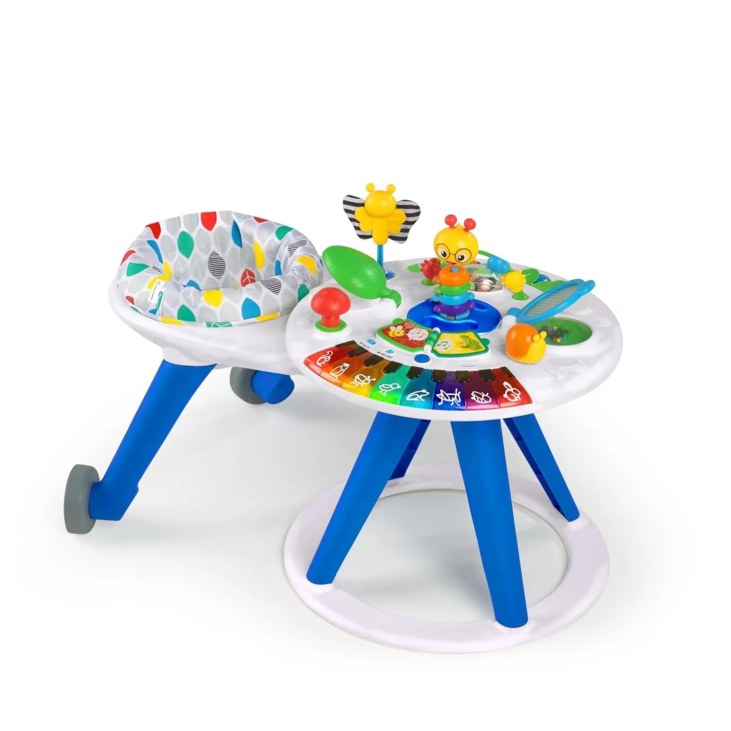 Baby Einstein, Around We Grow 4-in-1 Spieltisch & Lauflernhilfe mit Lichtern & Musik, Lauflernwagen mit Spielstation,15…
