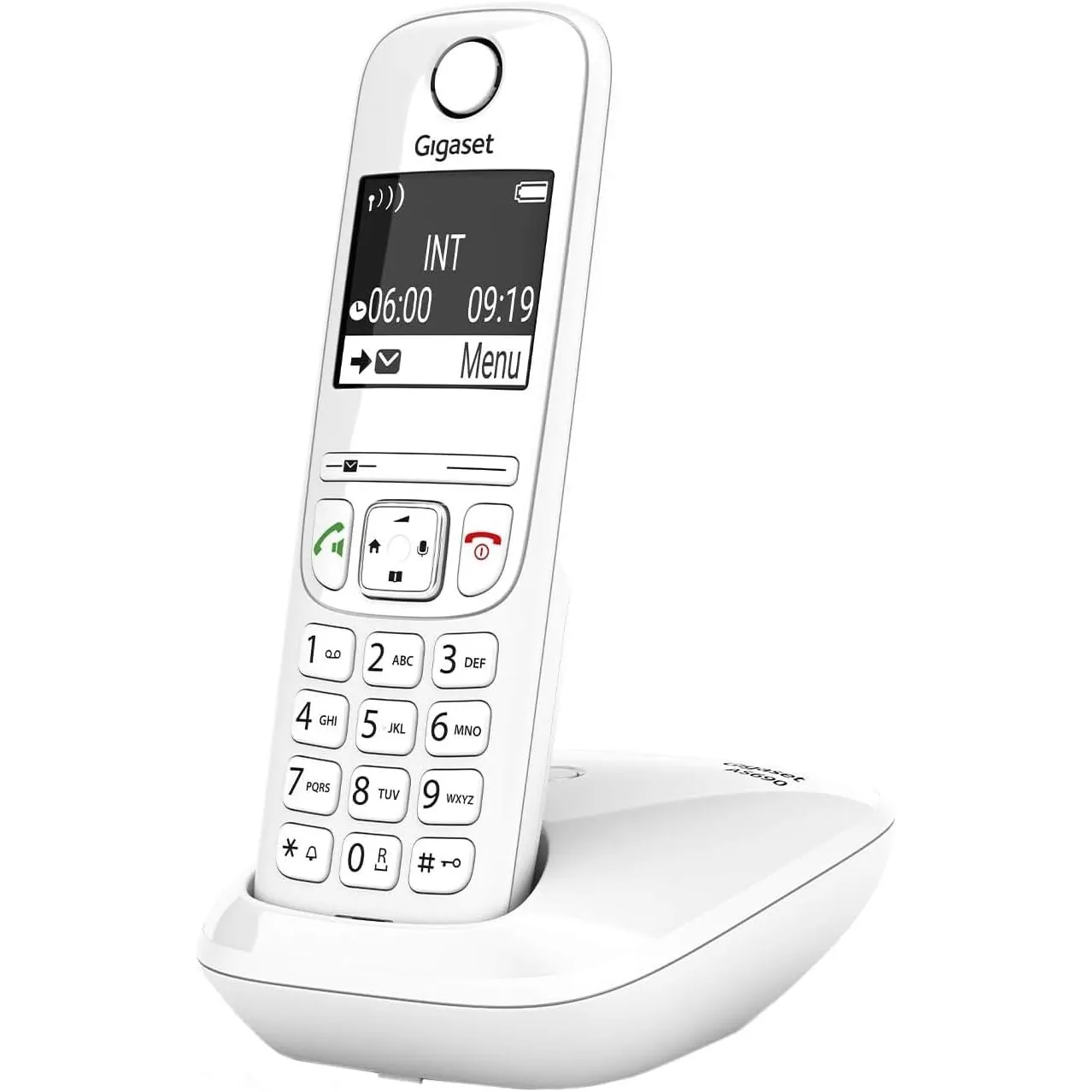 Gigaset AS690 - Schnurloses DECT-Telefon - großes, kontrastreiches Display - brillante Audioqualität - einstellbare Kla…
