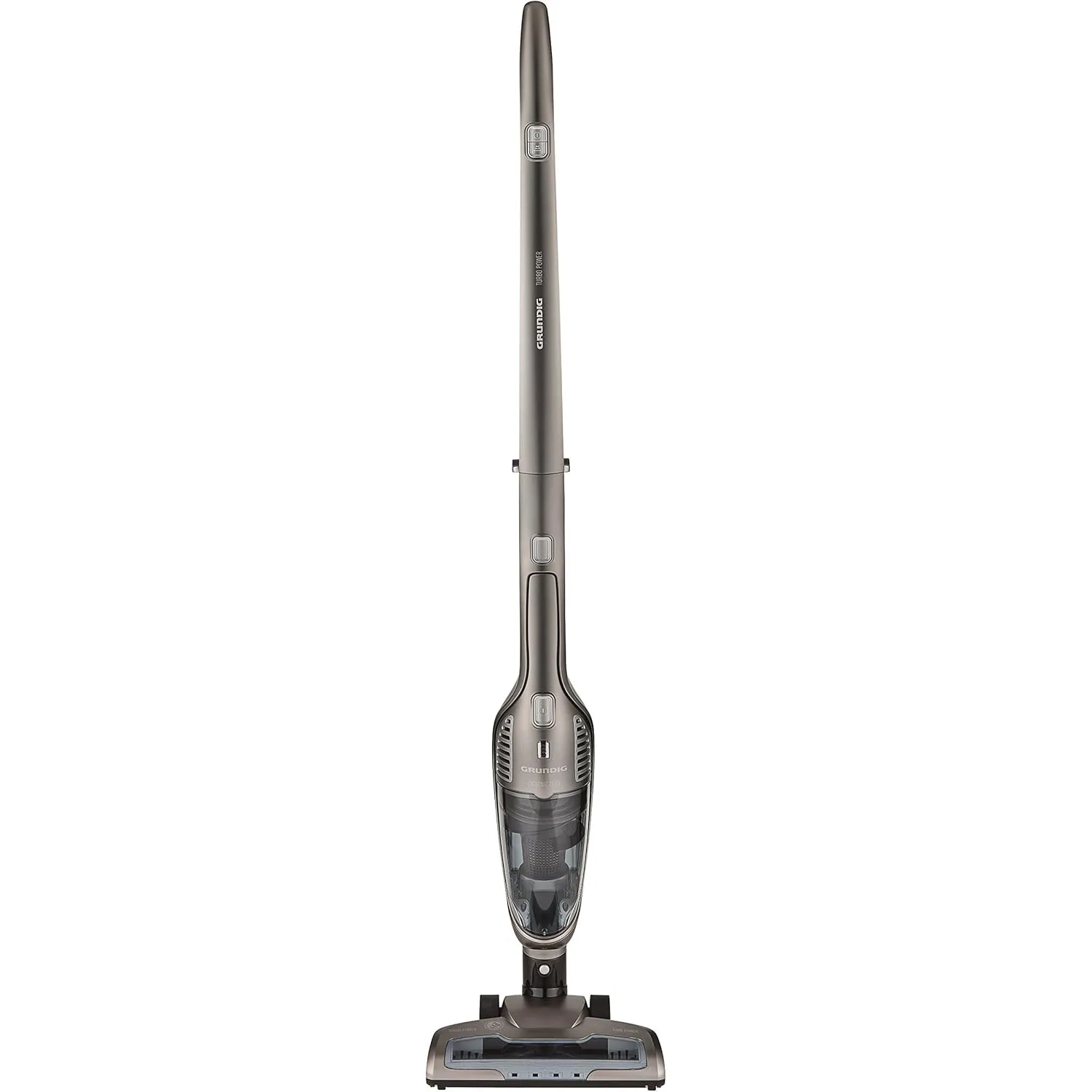Grundig VCH 9832 2-in-1 Akku- und Handstaubsauger - Kabellos | für Böden, Auto und Möbel | 120 W, Grau