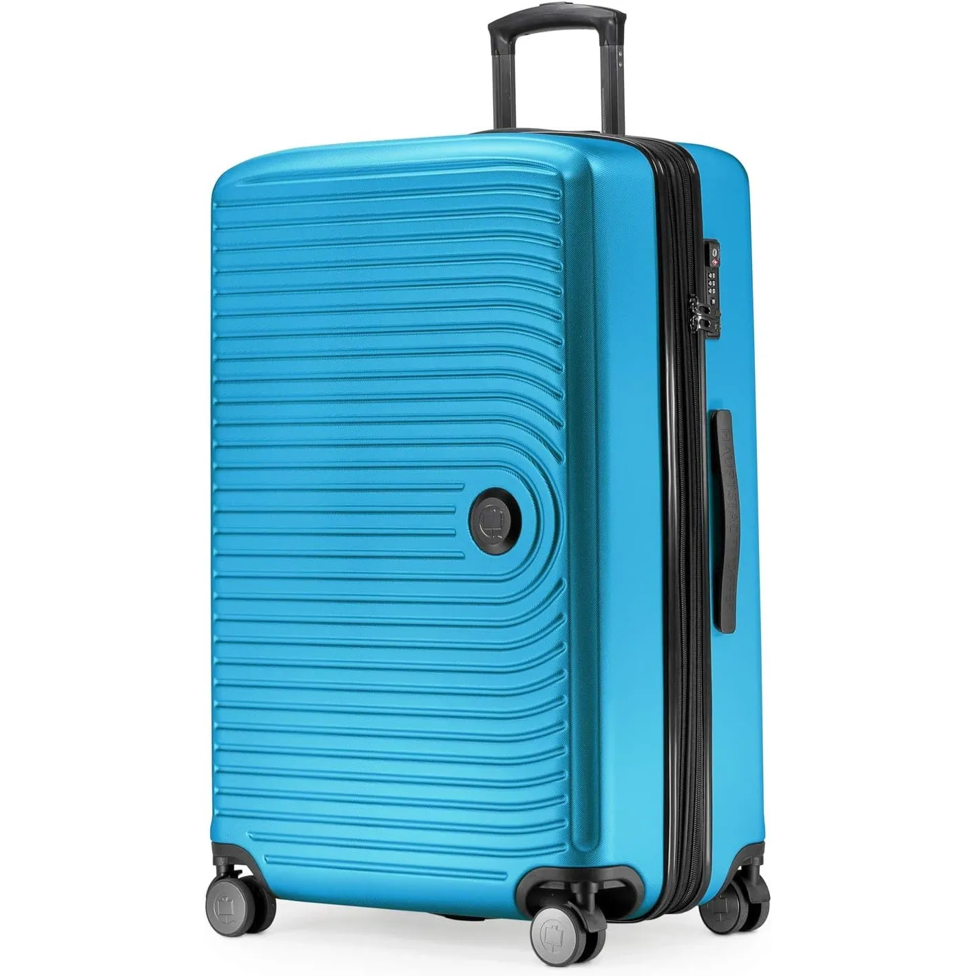 Hauptstadtkoffer Mitte Großer Koffer (77 cm) 112-130 L, Cyanblau