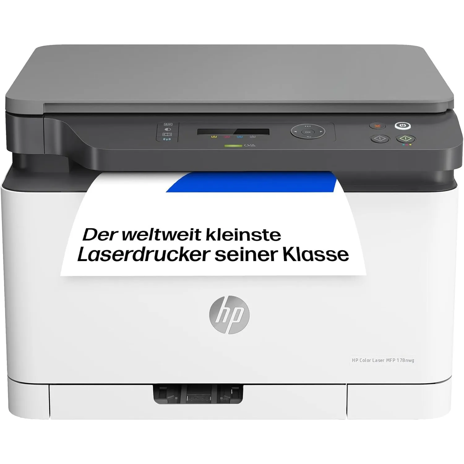 HP Color Laser MFP 178nwg Multifunktions-Farblaserdrucker, Drucken, Kopieren, Scannen, Wi-Fi, Ethernet, USB, Smart App
