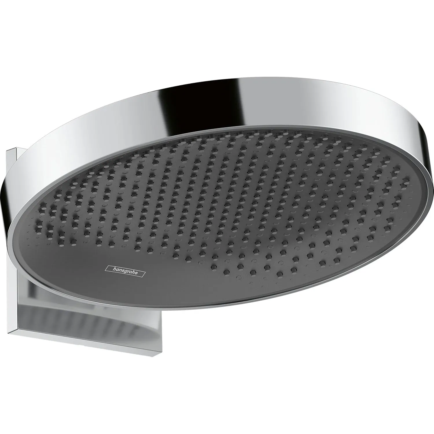 hansgrohe Rainfinity - Kopfbrause, runde Duschbrause (360 mm), Regendusche mit 1 Strahlart für Wandmontage, Brausekopf …