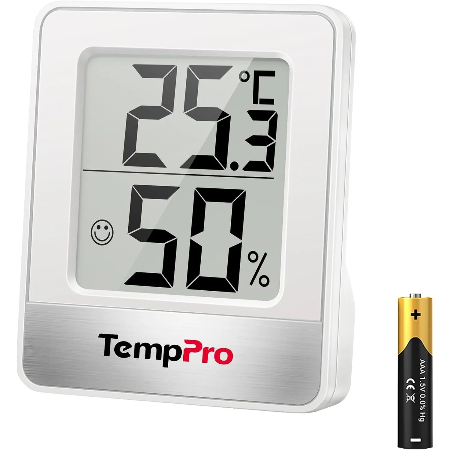 TempPro Thermo-Hygrometer Innen Digital Hygrometer Raumthermometer