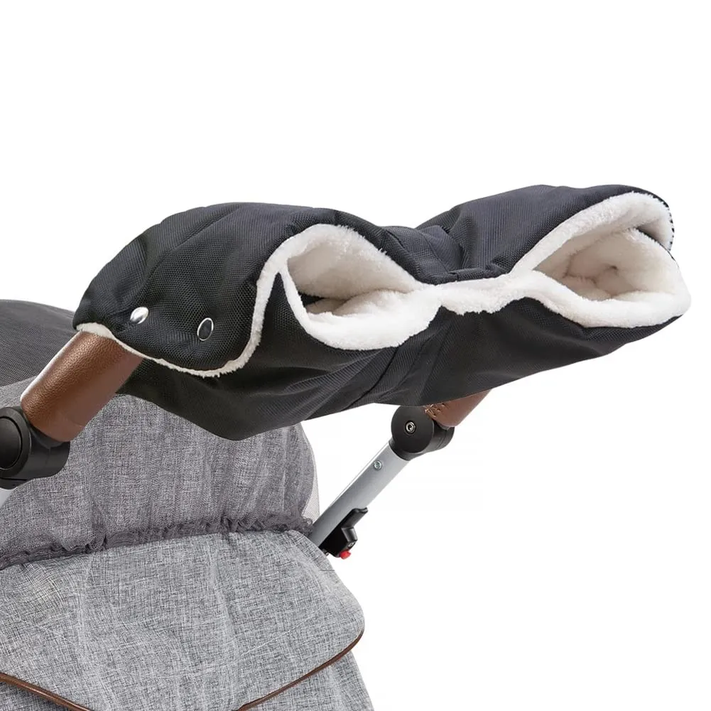 DIAOPROTECT Handwärmer Kinderwagen, Winddichte Kinderwagen Handwärmer mit Fleece-Design, Universal Atmungsaktive Handsc…