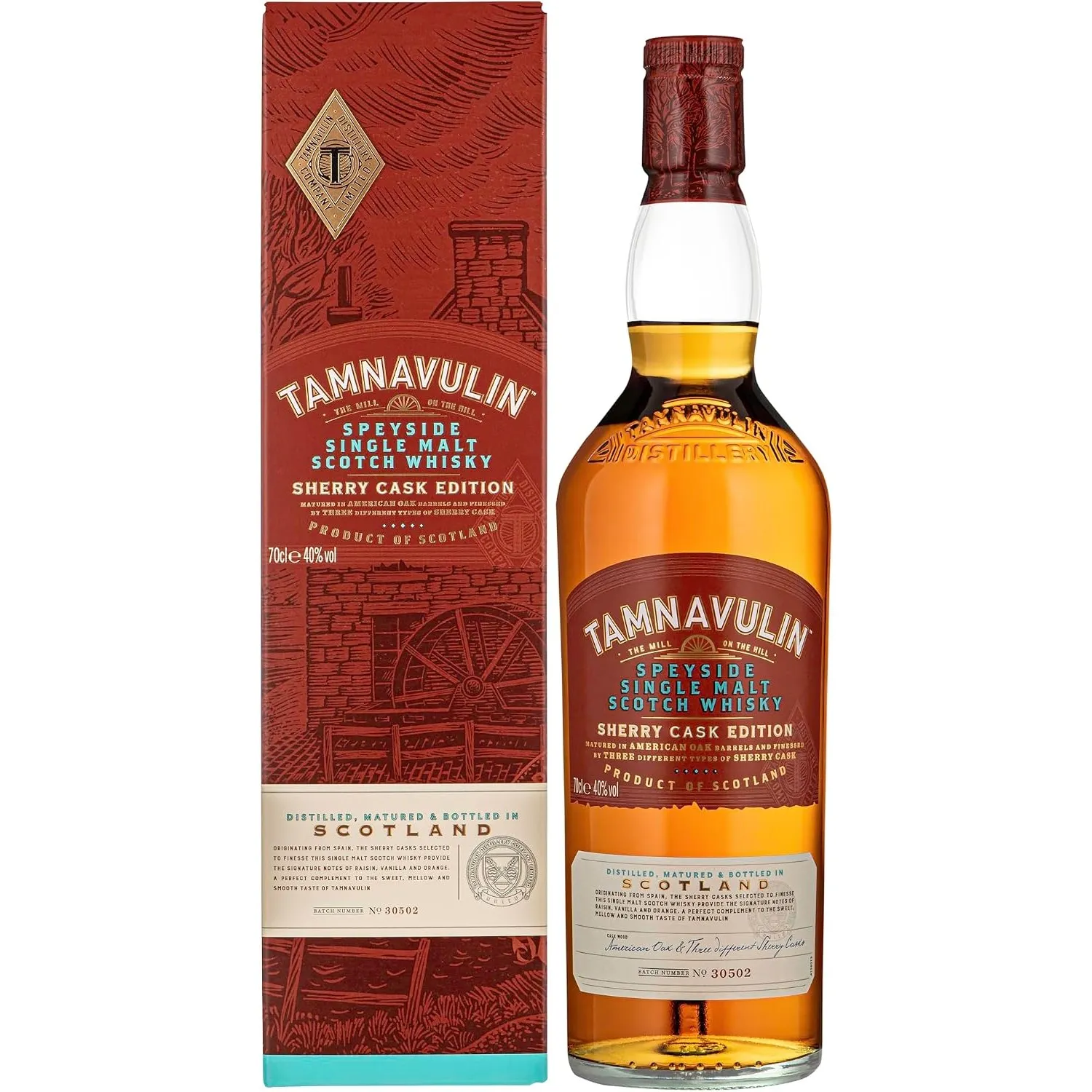 Tamnavulin Speyside Sherry Cask Edition Whisky 0.70l