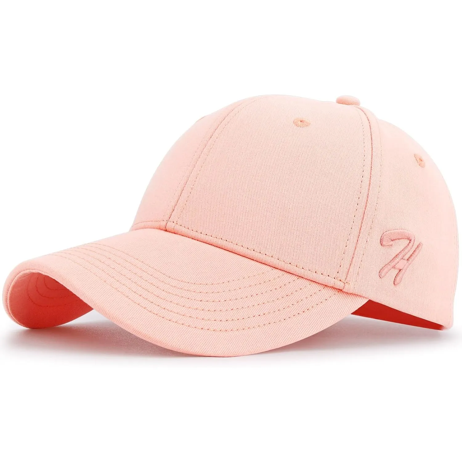 HASAGEI Baseball Cap Herren Damen 100% Baumwolle Basecap Verstellbar Baseball Kappe Reine Farbe Baseboard Baseballkappe…
