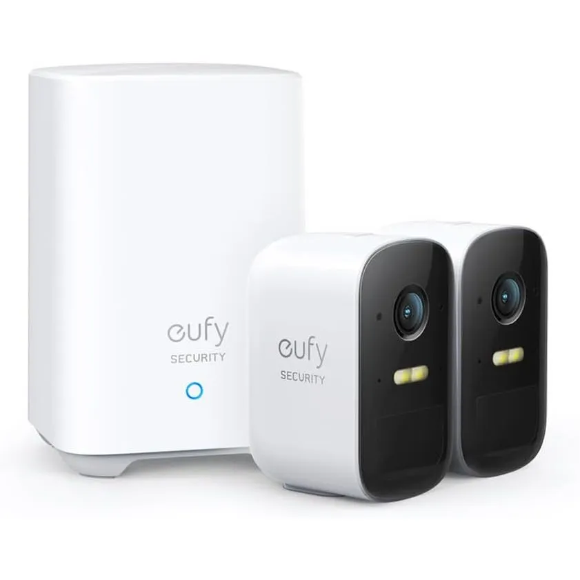 eufy Security eufyCam 2C, überwachungskamera aussen, 180Tage Akku, HD 1080p, IP67 wetterfest, Nachtsicht, Kompatibel mi…